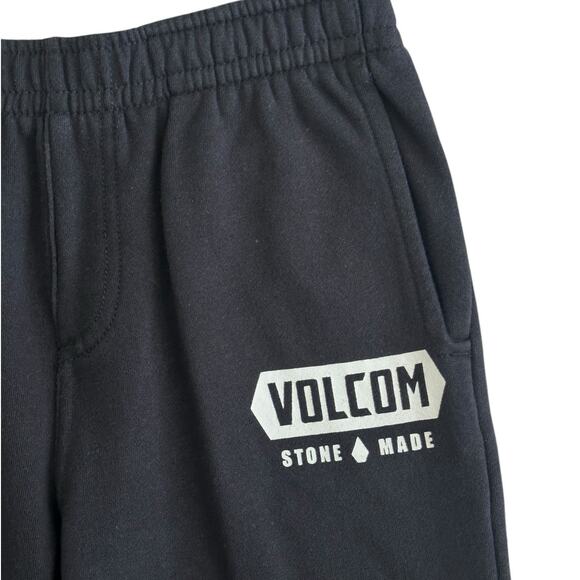 VOLCOM Boys Black Sweat Shorts Large - Picture 2 of 4